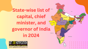 State-wise list of capital